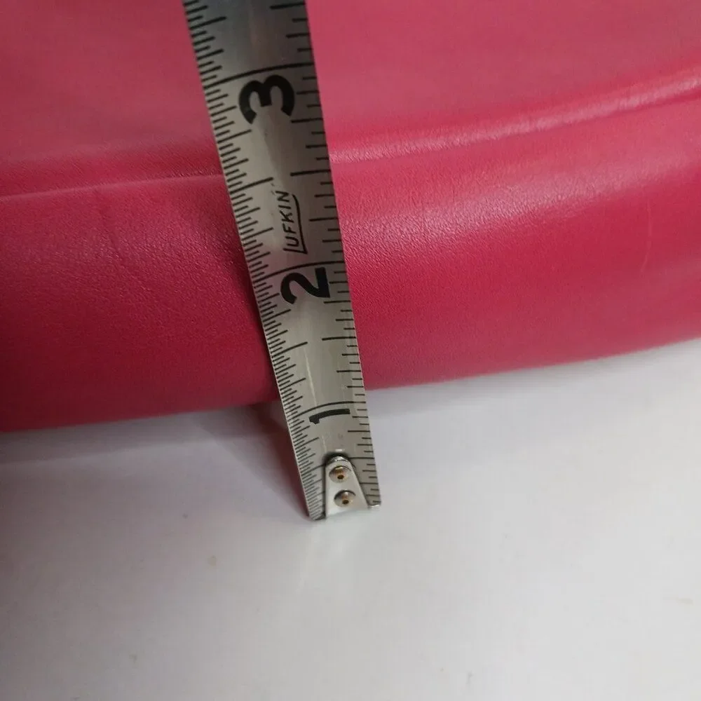 Portland Leather Women's Versatile Pink Leather Crossbody Bag - Picture 8 of 12